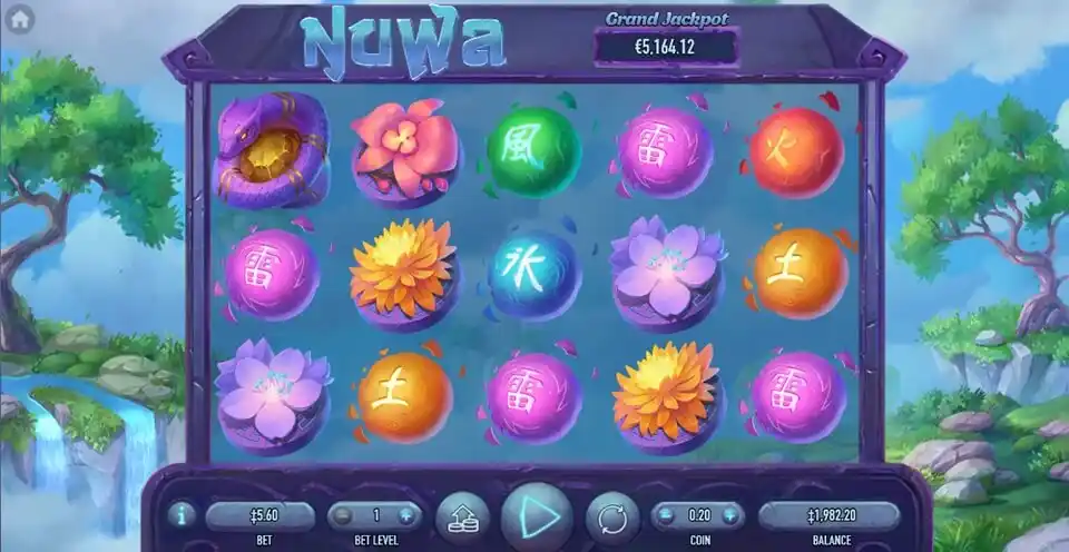 Nuwa Slot Game Screenshot