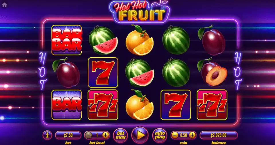 Hot Hot Fruit Demo Game Screenshot