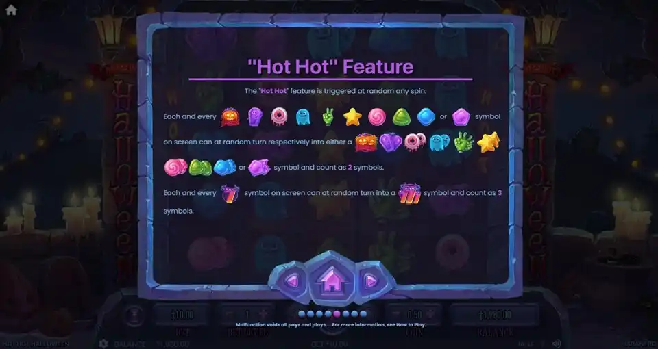 Hot Hot Halloween Features