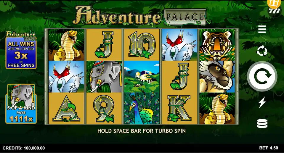 Adventure Palace Slot