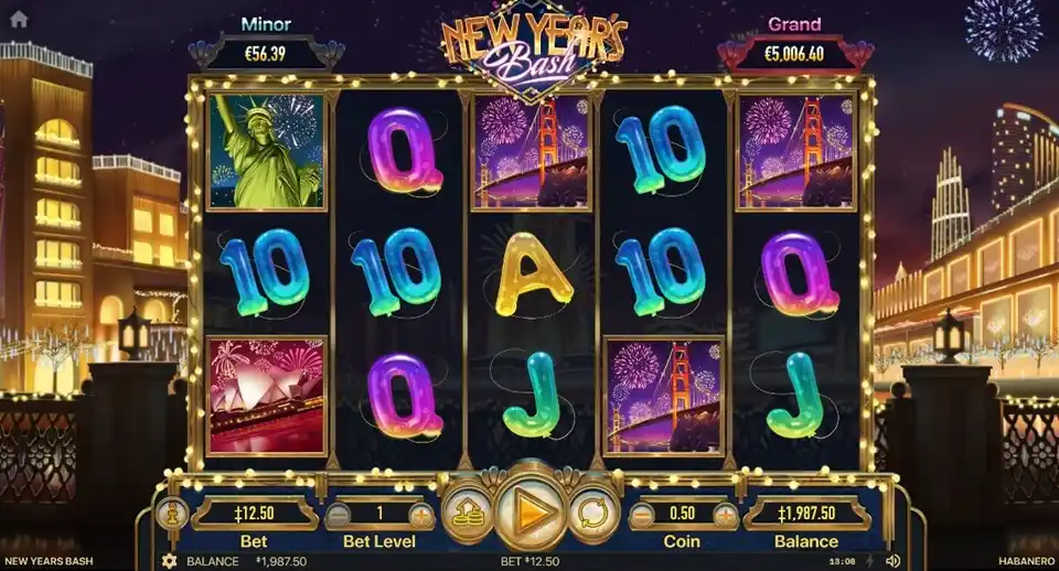 New Years Bash Slot Screenshot