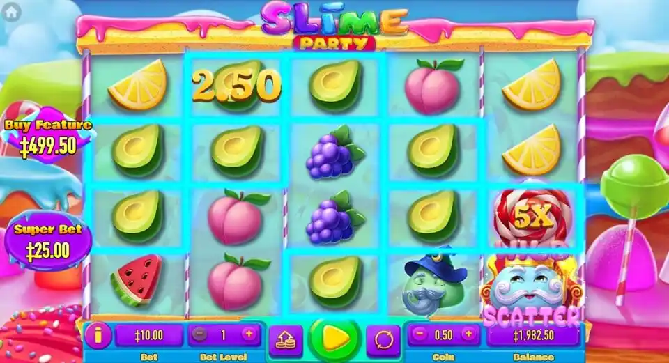Slime Party Game Screenshot