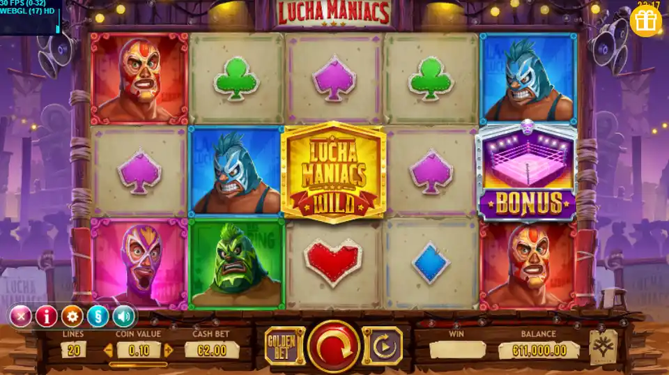 Lucha Maniacs Slot