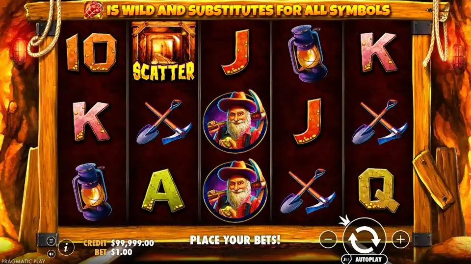 Gold Rush Slot Screenshot