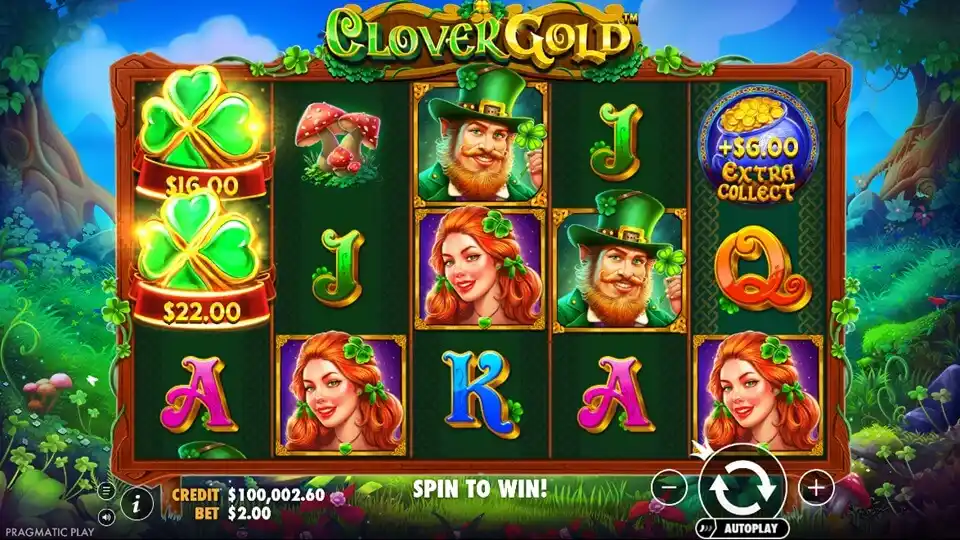 Clover Gold Slot Screenshot