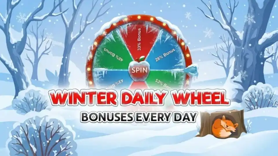 Silversands Casino Winter Wheel