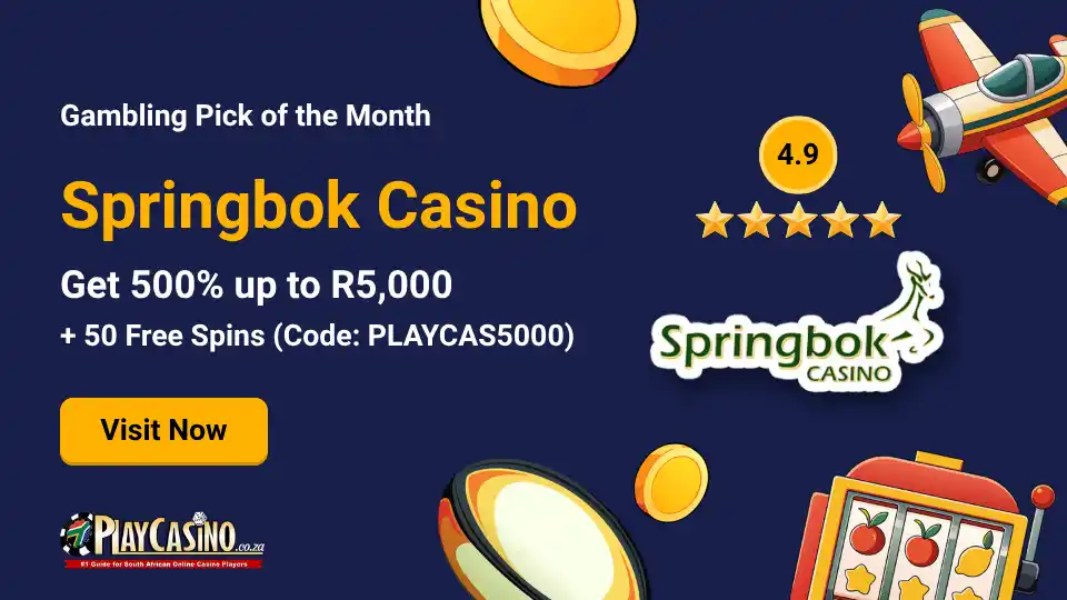 Springbok - Gambling Site of the Month August