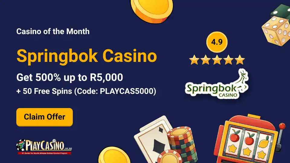 Casino of the Month for October - Springbok