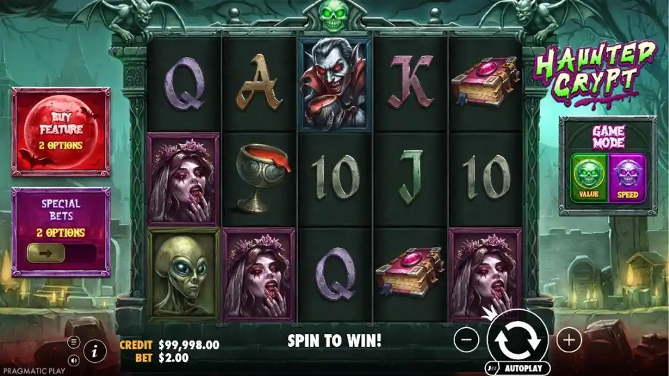 Haunted Crypt Slot Screenshot