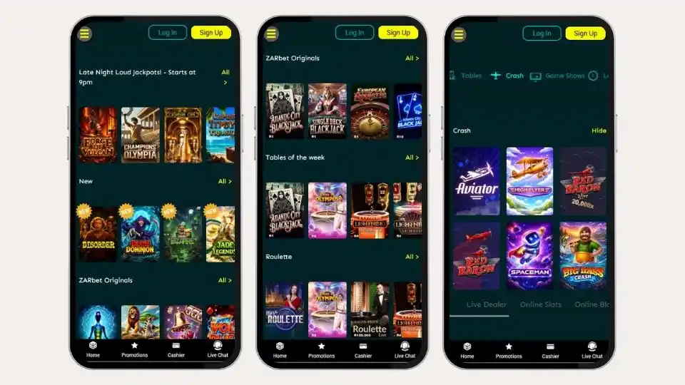 ZARbet Games