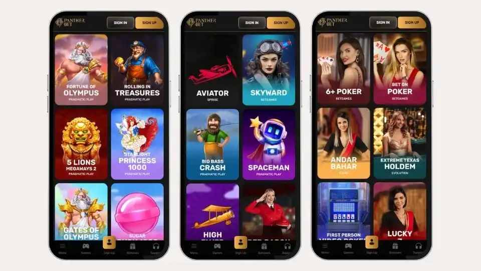 Pantherbet Games
