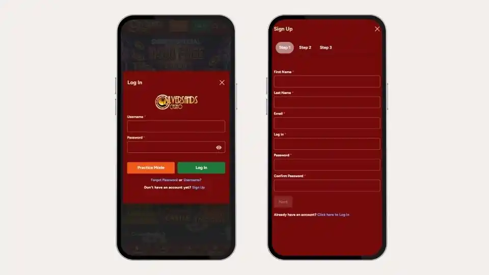 Silversands Casino Login