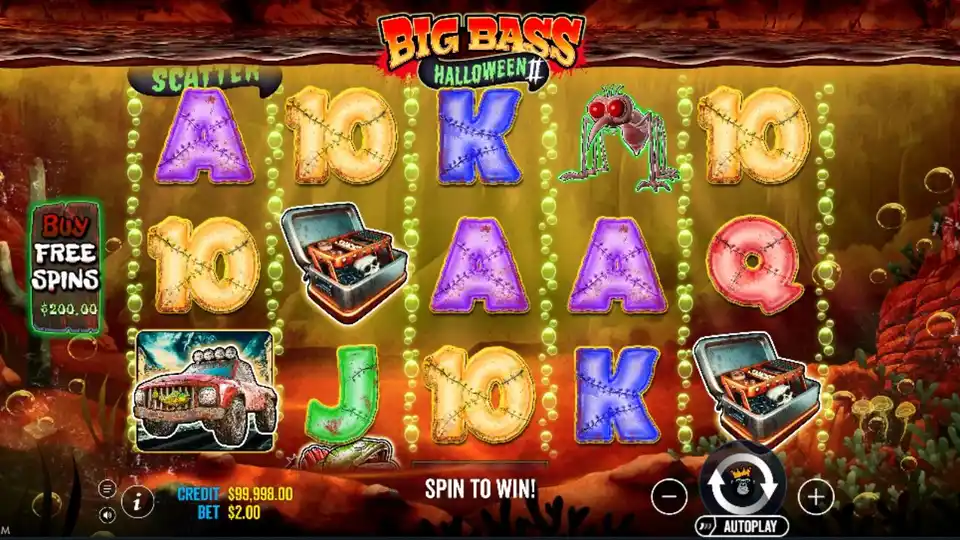 Big Bass Halloween 2 Slot Screenshot