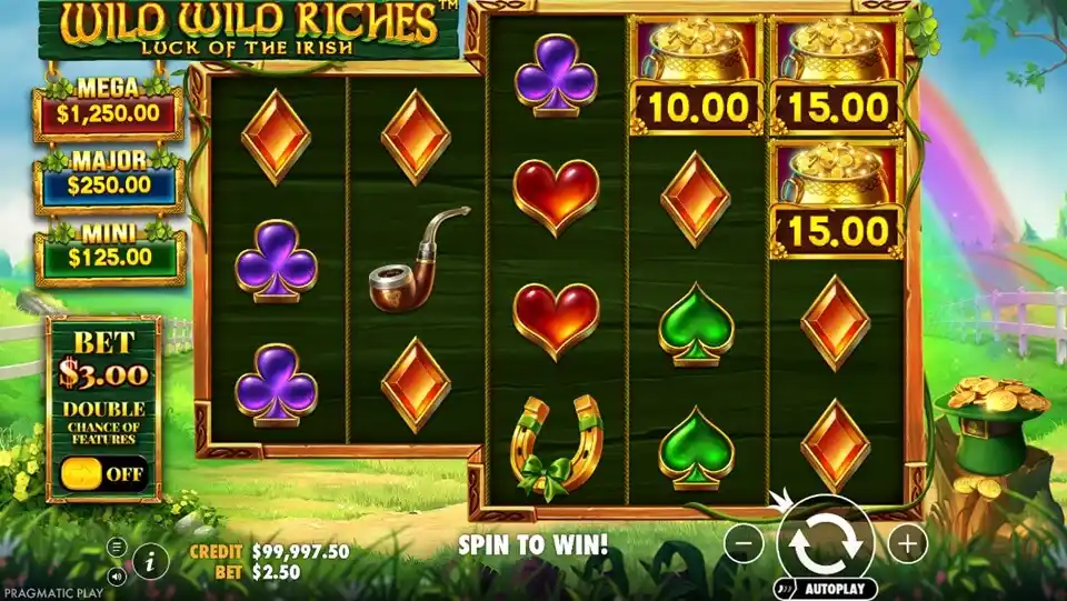 Wild Wild Riches Slot Screenshot