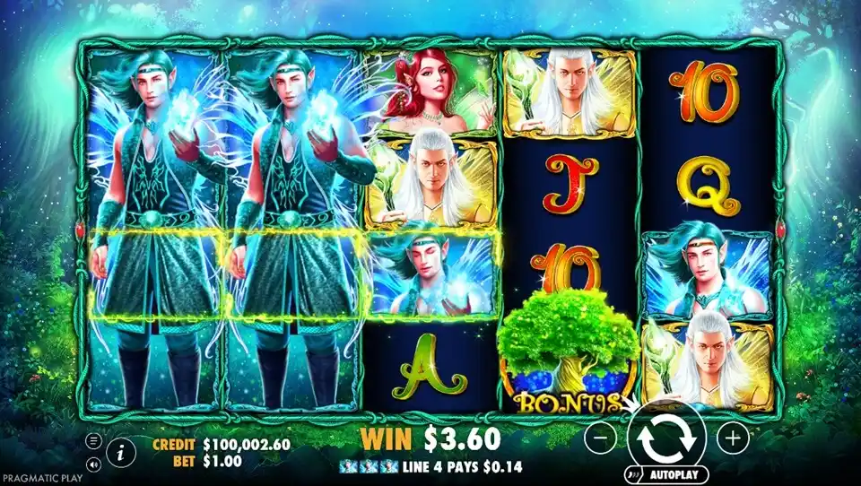 Pixie Wings Slot Screenshot