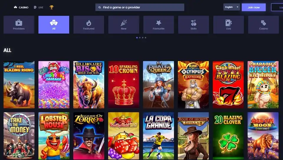 Casinex Games