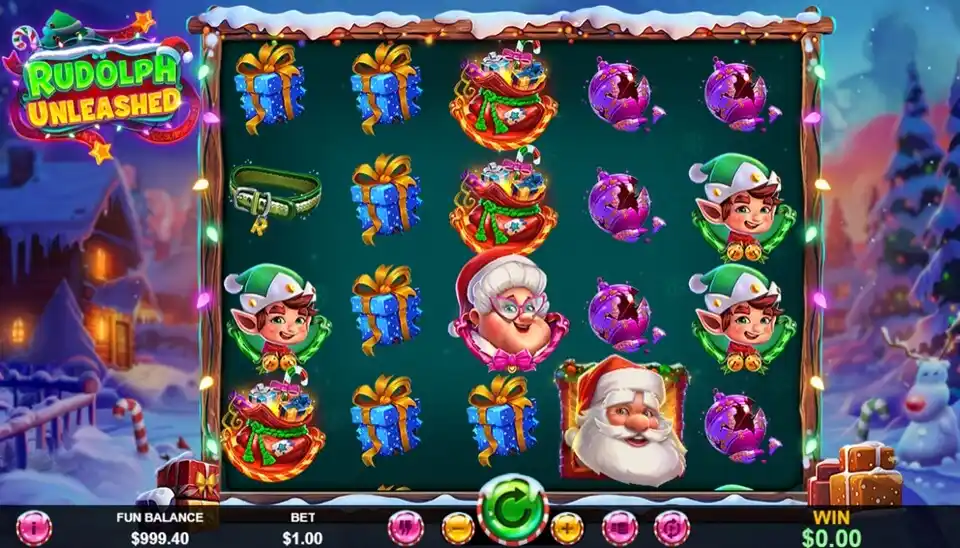 Rudolph Unleashed Game Screenshot