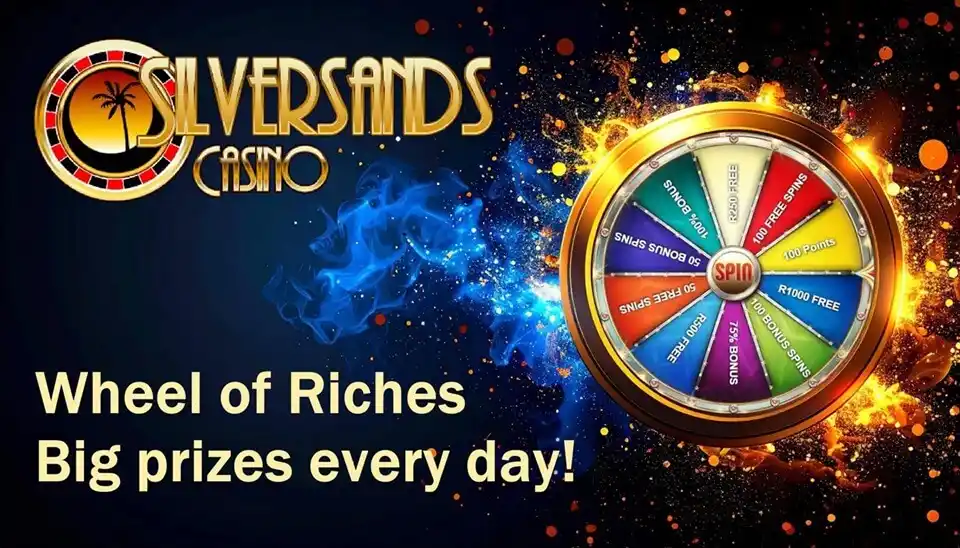 Silversands Casino Wheel of Riches