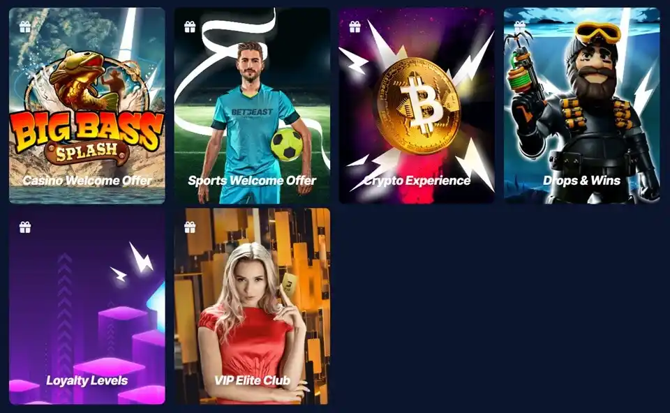 Betbeast Casino Bonuses