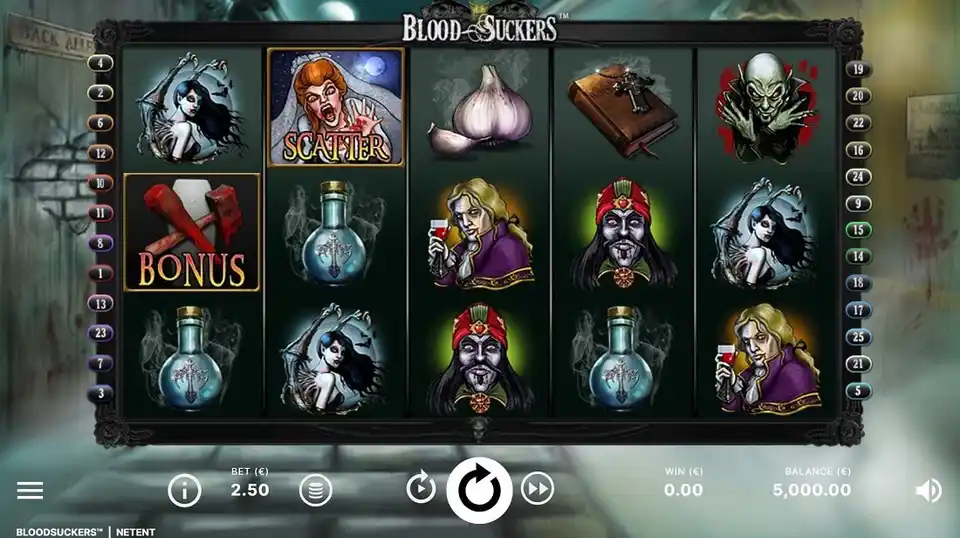Blood suckers game screenshot