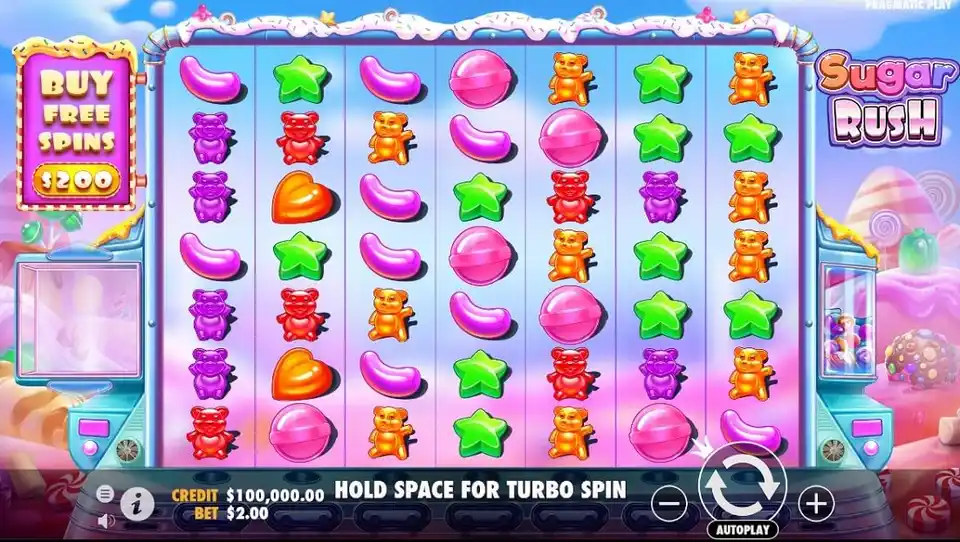 Sugar rush game screenshot