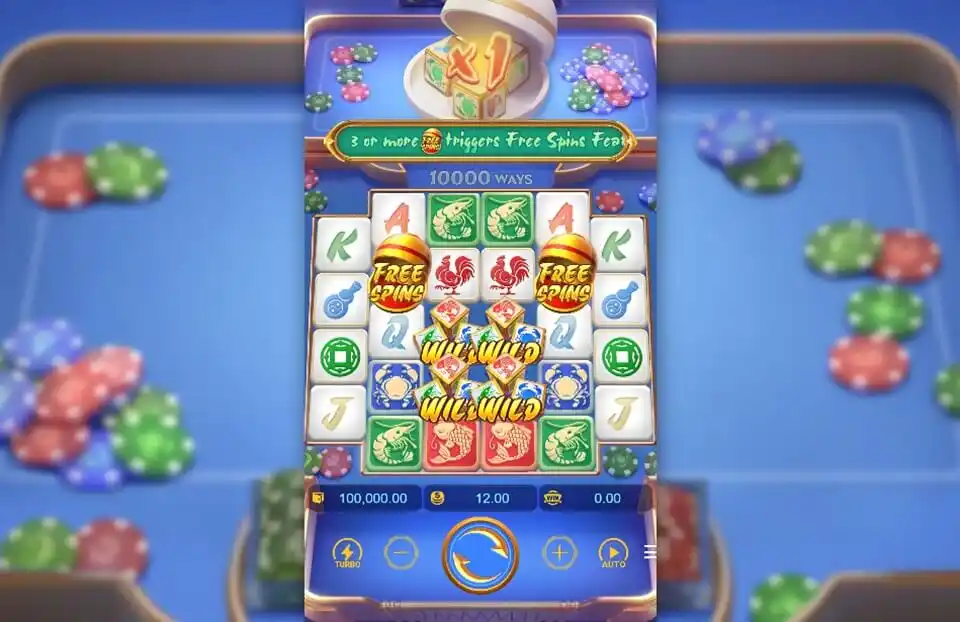 Win Win Fish Prawn Crab Slot Game Screenshot