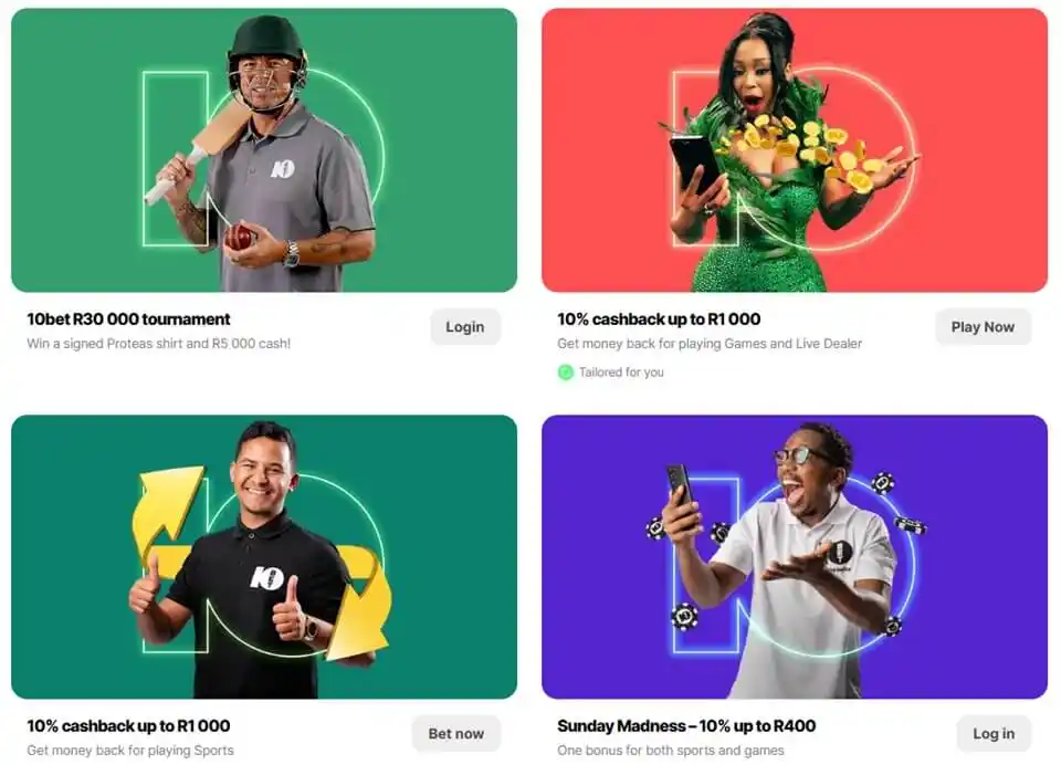 10Bet Bonuses