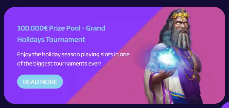 Lyra Casino Grand Holiday Tournament