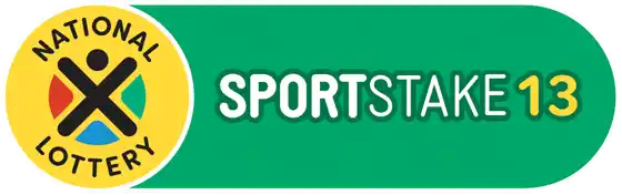 South African lotteries - Sportstake 13 logo