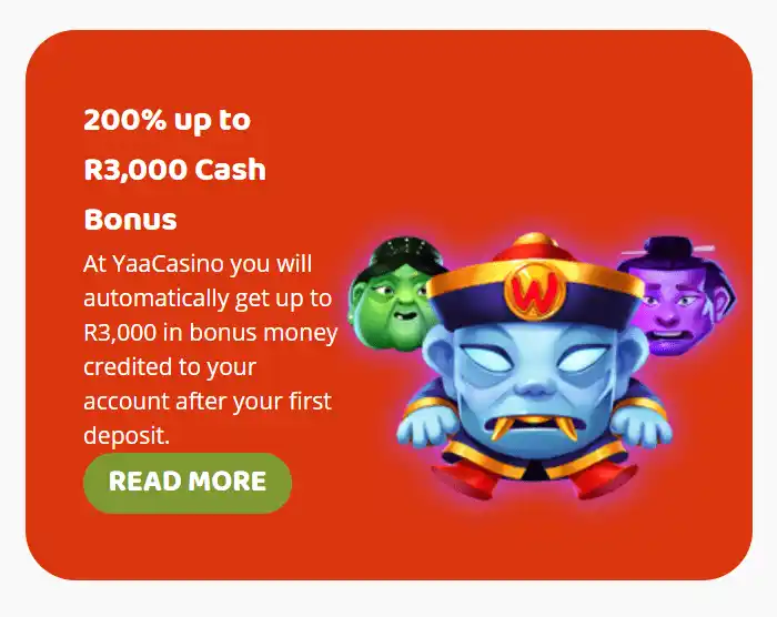 Yaa Casino Cash Bonus Screenshot