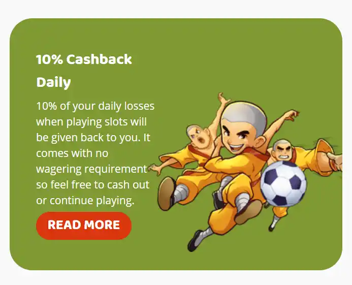 Yaa Casino Cashback Screenshot