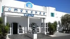 Mykonos Casino entrance during the day